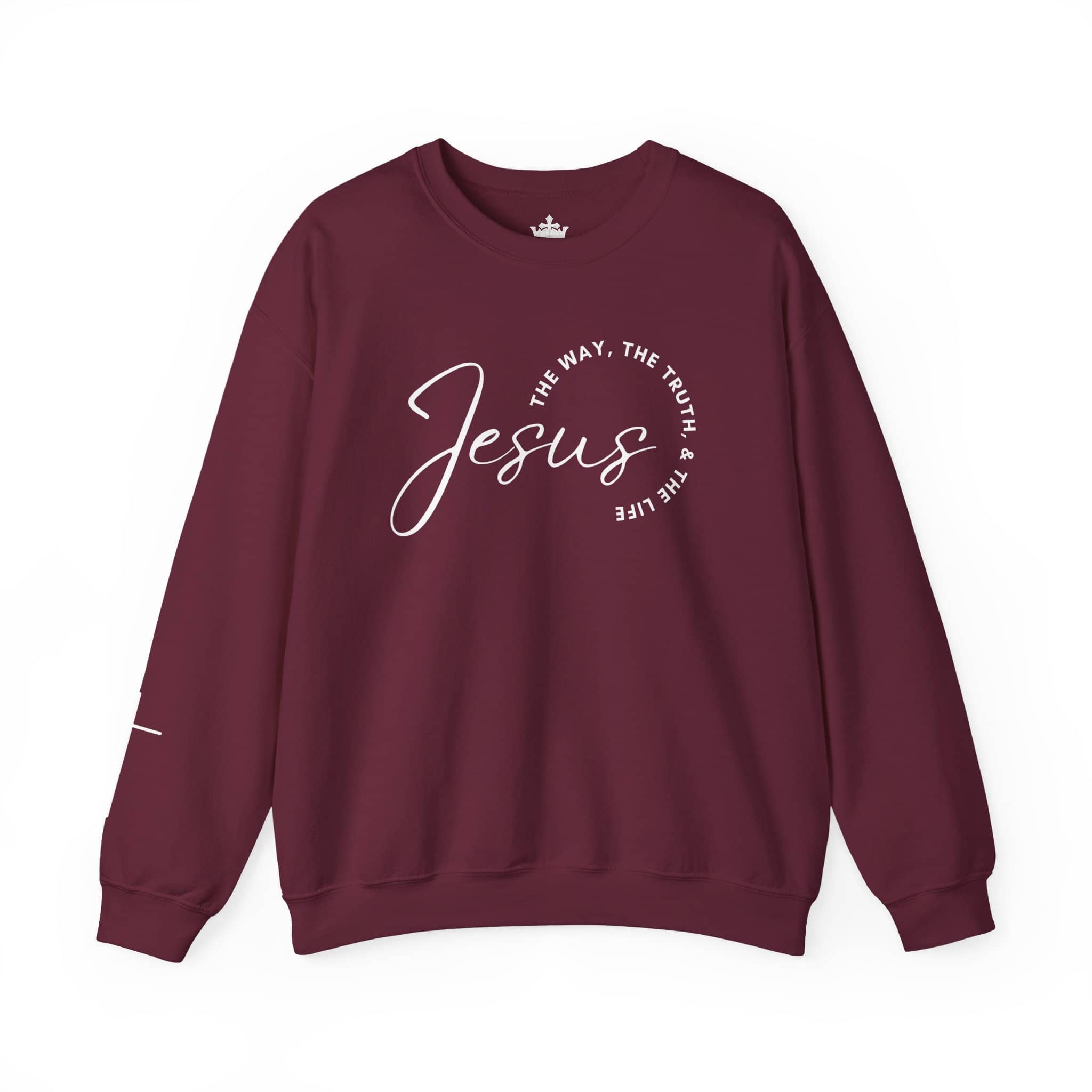 Jesus: The Way, The Truth, The Life Sweatshirt | Logos Co.
