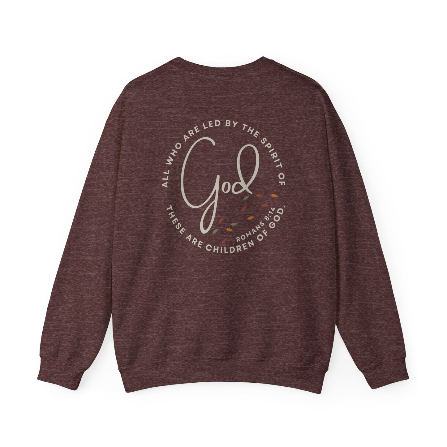 "Spirit Lead Me" (Dark Fabric Design) Women's Sweatshirt
