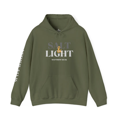 Salt And Light Hoodie-Dark Fabric Design