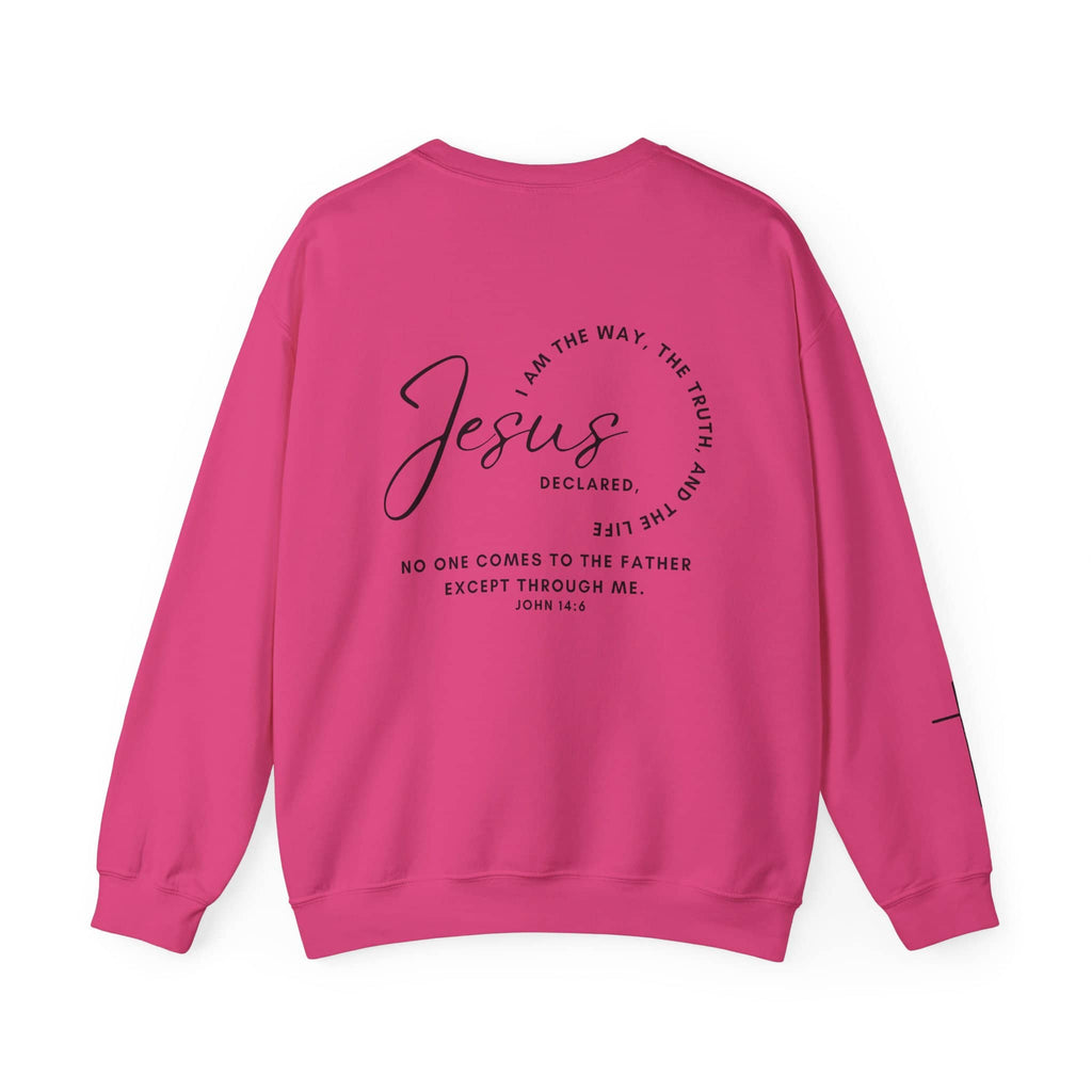 Jesus: The Way, The Truth, The Life Sweatshirt | Logos Co.