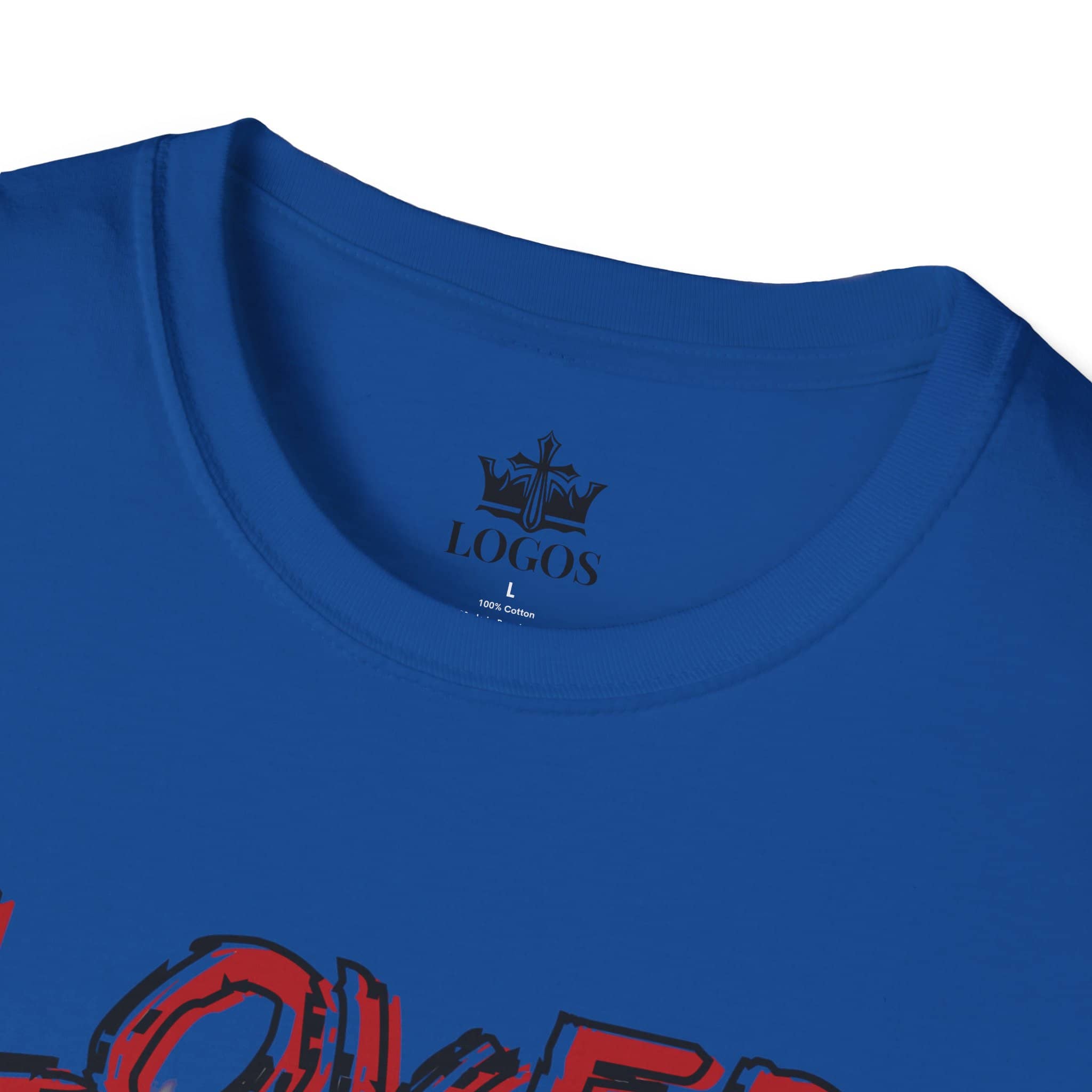 Loved By Jesus Christian Graphic T-Shirt