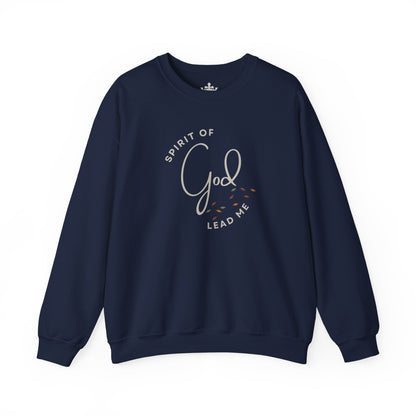 "Spirit Lead Me" (Dark Fabric Design) Women's Sweatshirt
