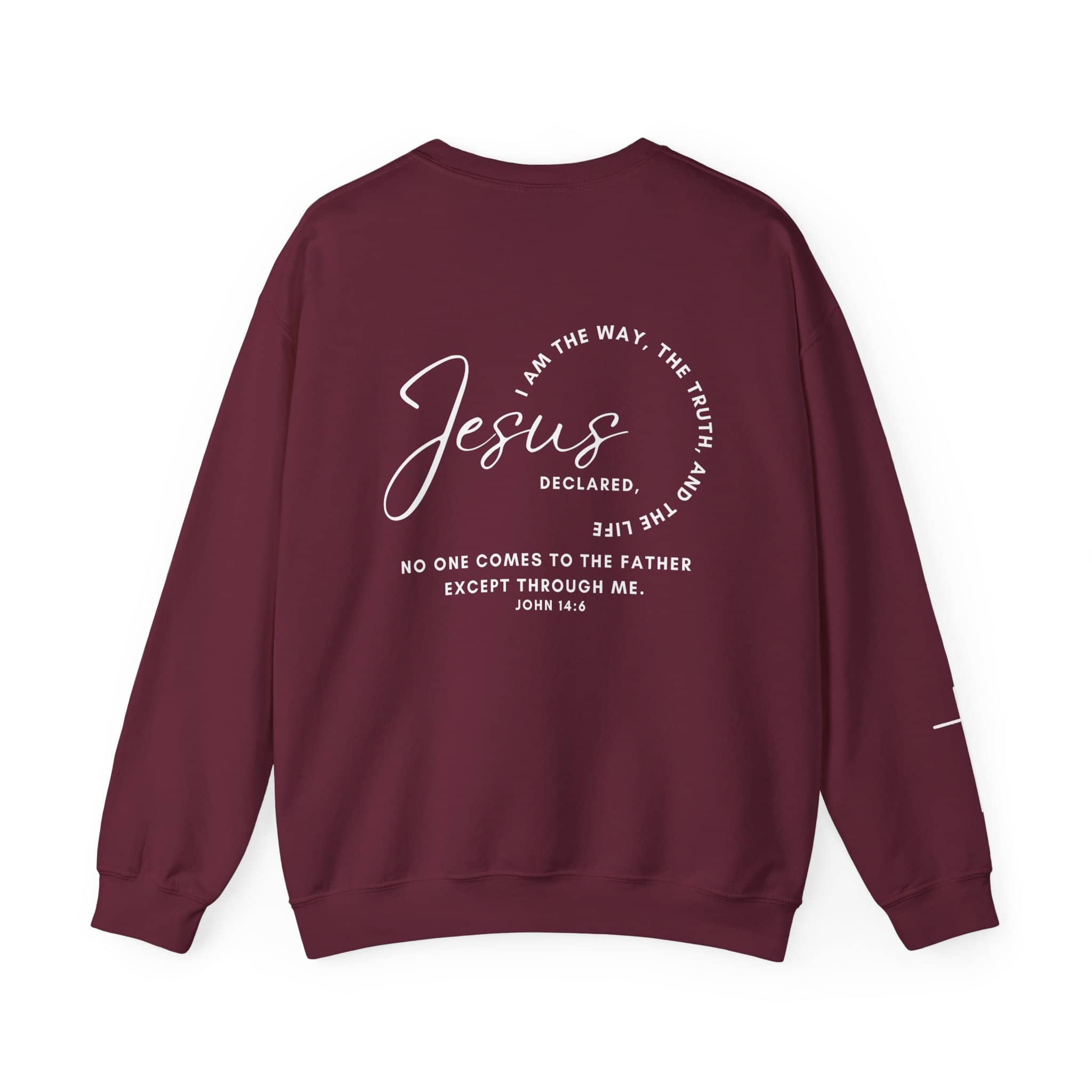 Jesus: The Way, The Truth, The Life Sweatshirt | Logos Co.
