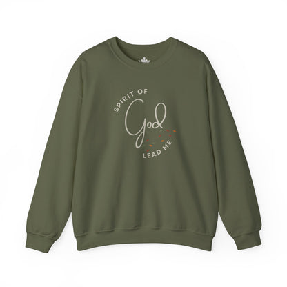 "Spirit Lead Me" (Dark Fabric Design) Women's Sweatshirt