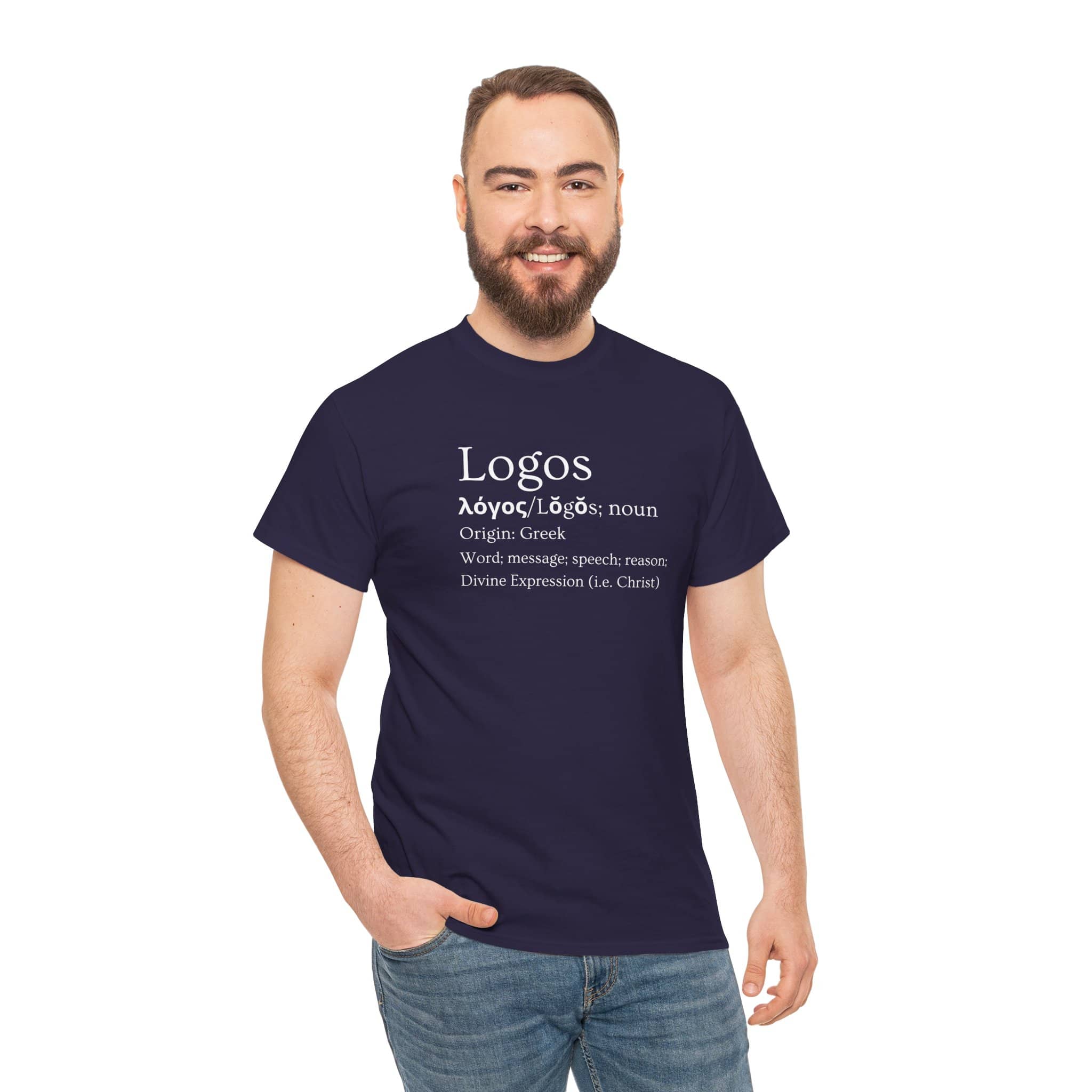 Logos Definition Shirt - Christian Faith Apparel By Logos Co.