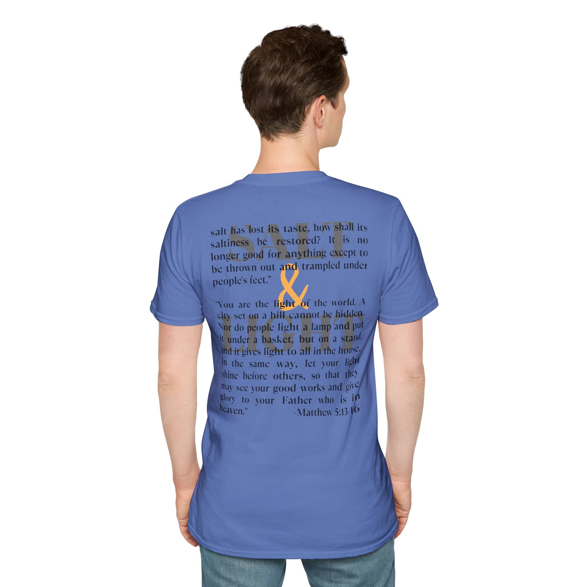 Salt & Light Christian Men's Graphic Shirt By Logos