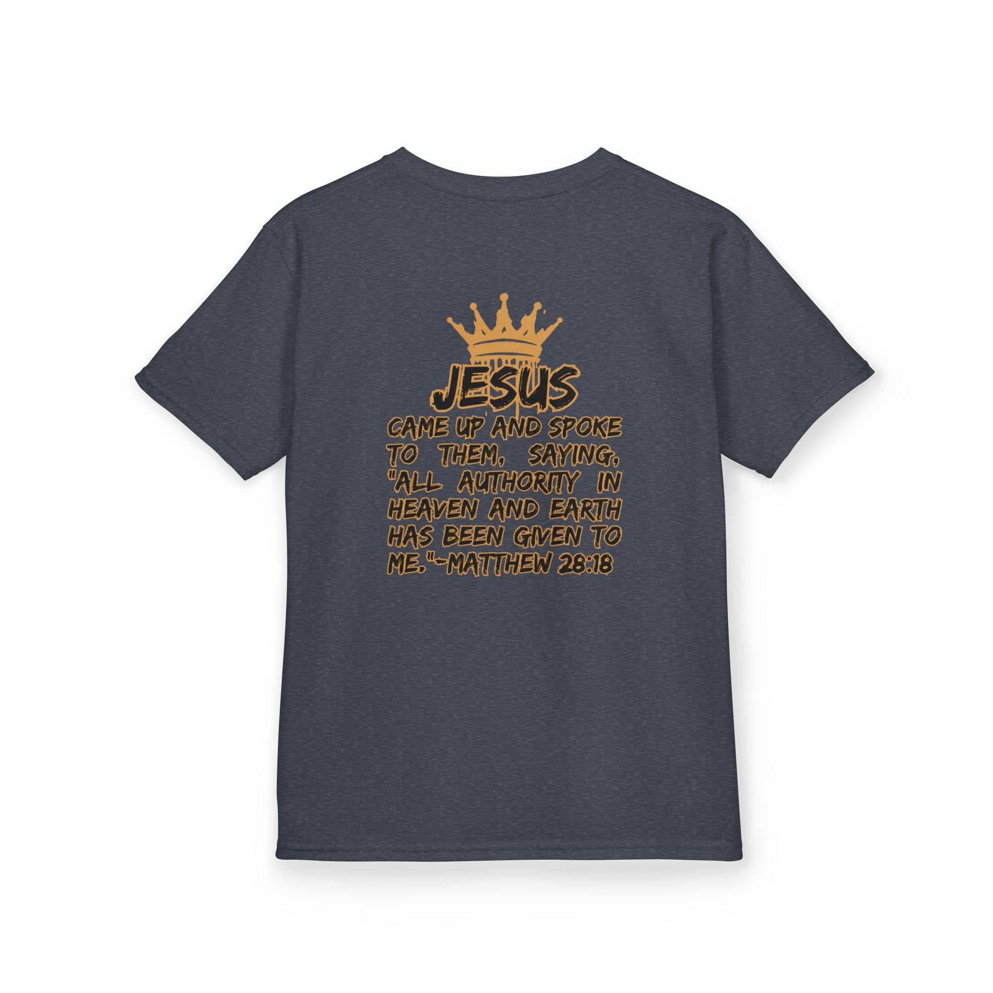 Christ Our KIng - Christian Junior Kids T-Shirt by Logos Co.
