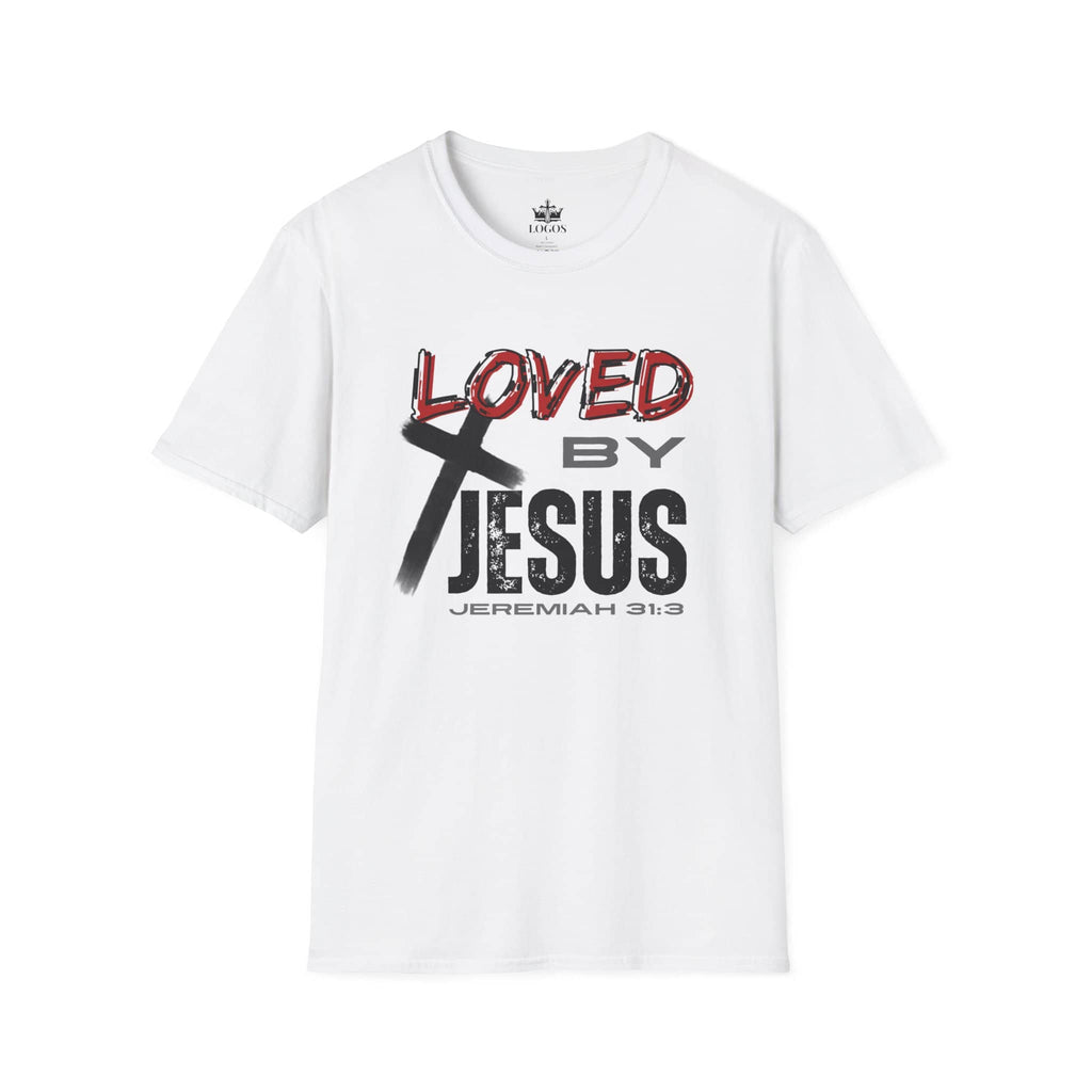 Loved By Jesus Christian Graphic T-Shirt