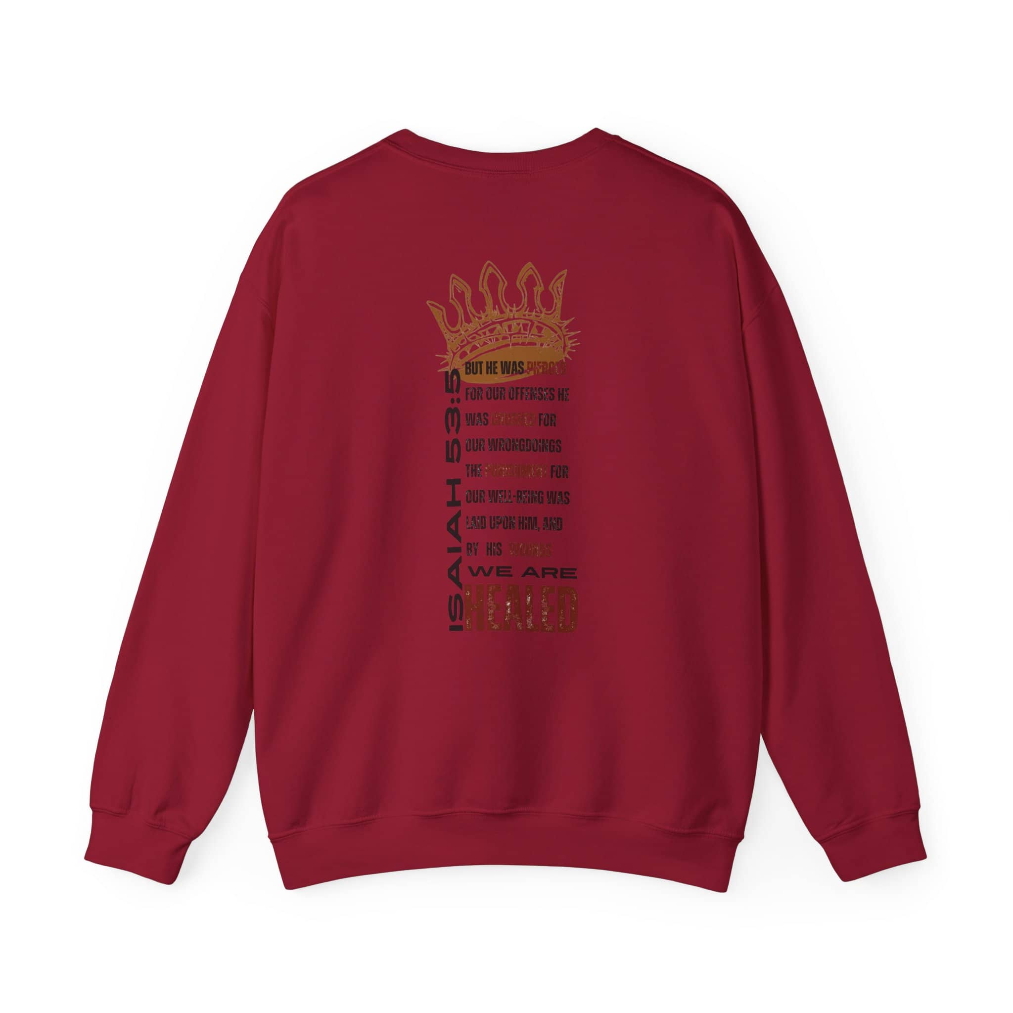 "Christ Our Healer" Men's Sweatshirt