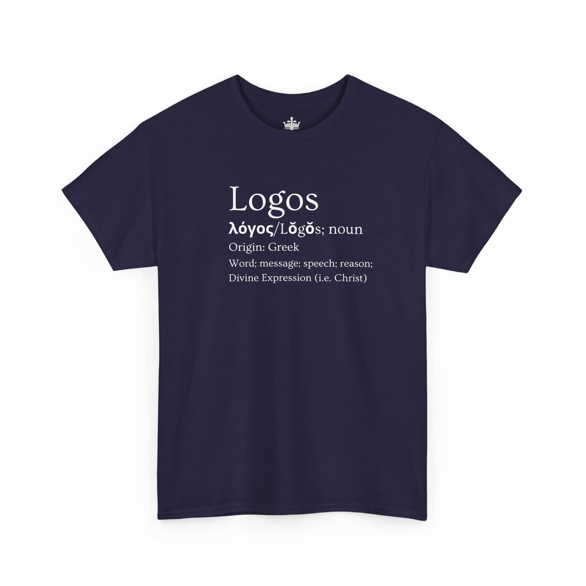 Logos Definition Shirt - Christian Faith Apparel By Logos Co.