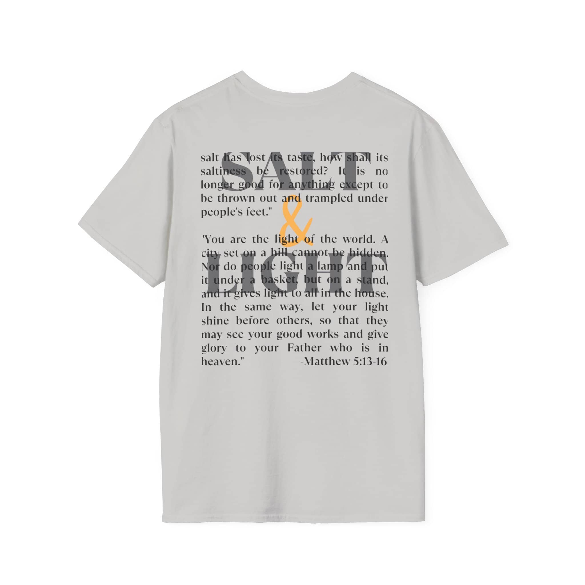 Salt & Light Christian Men's Graphic Shirt By Logos
