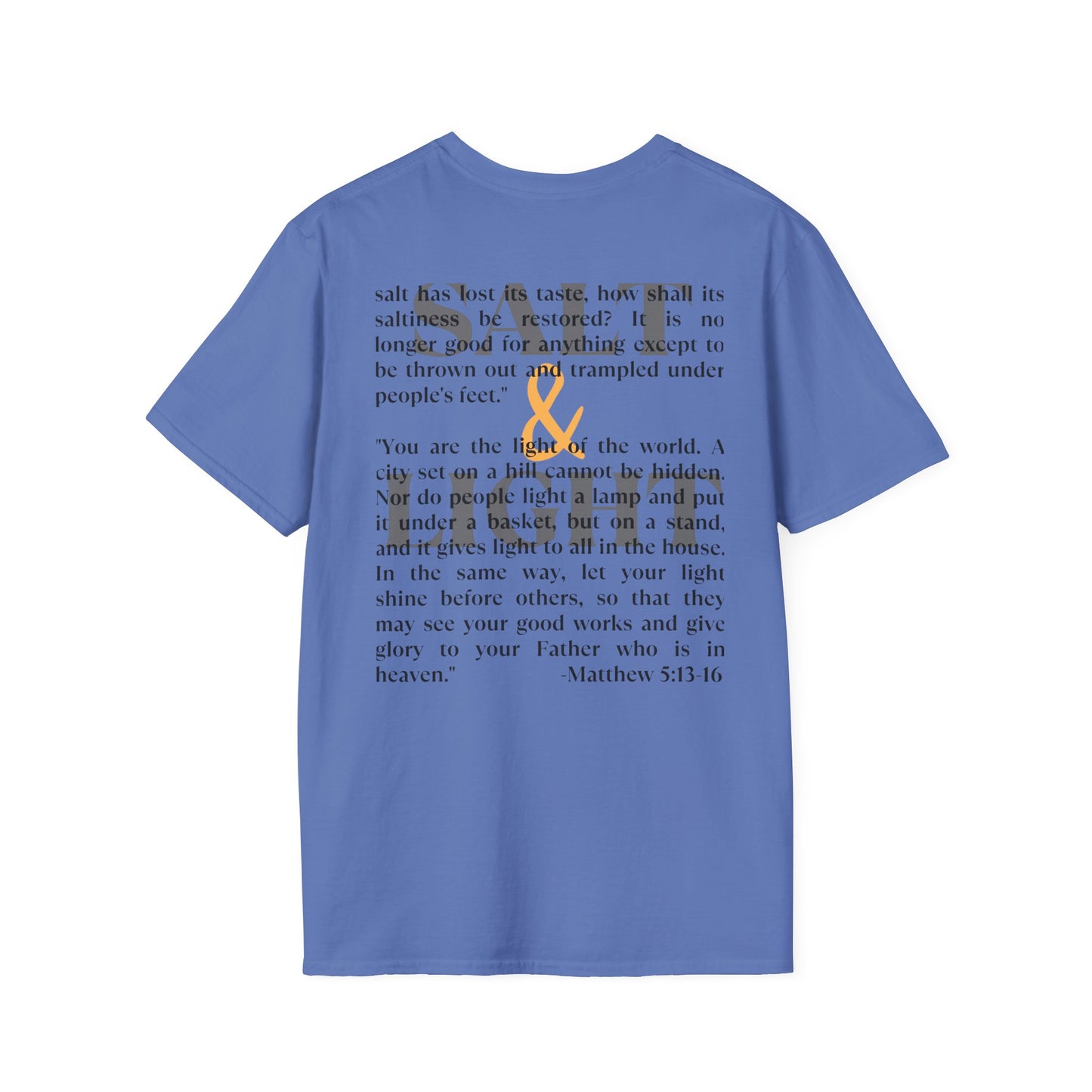 Salt & Light Christian Men's Graphic Shirt By Logos