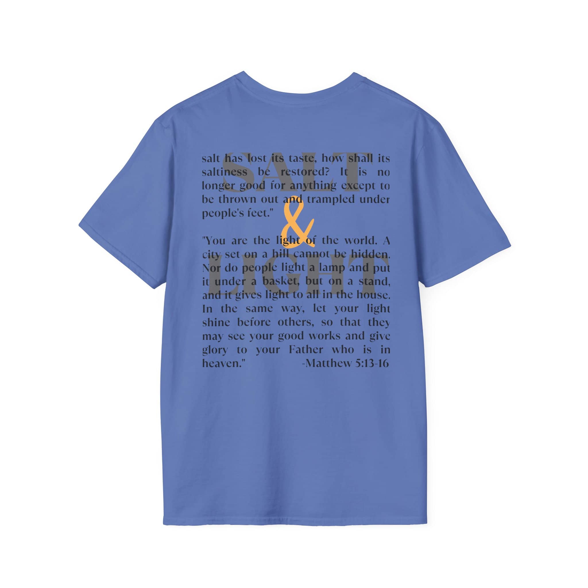 Salt & Light Christian Men's Graphic Shirt By Logos