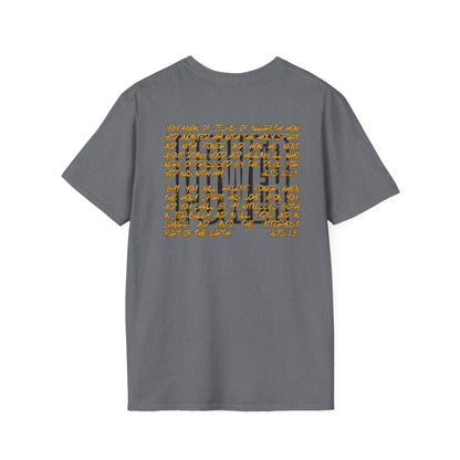 "Walking In Power" Men's T-Shirt-Acts 1:8 & Acts 10:38