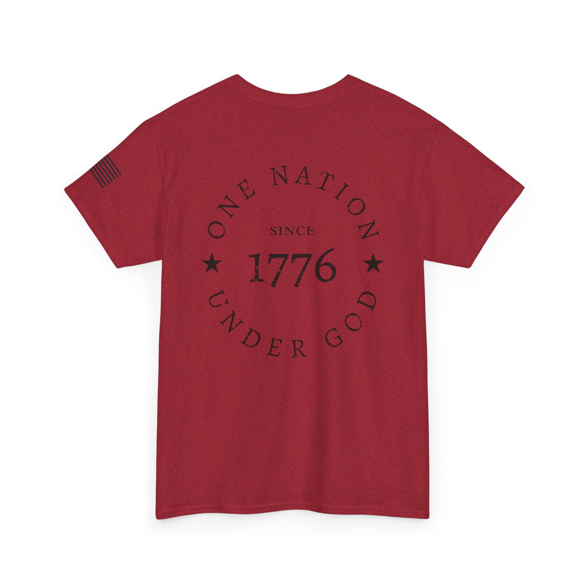 1776 "One Nation Under God" Patriotic 250th Anniversary T-Shirt