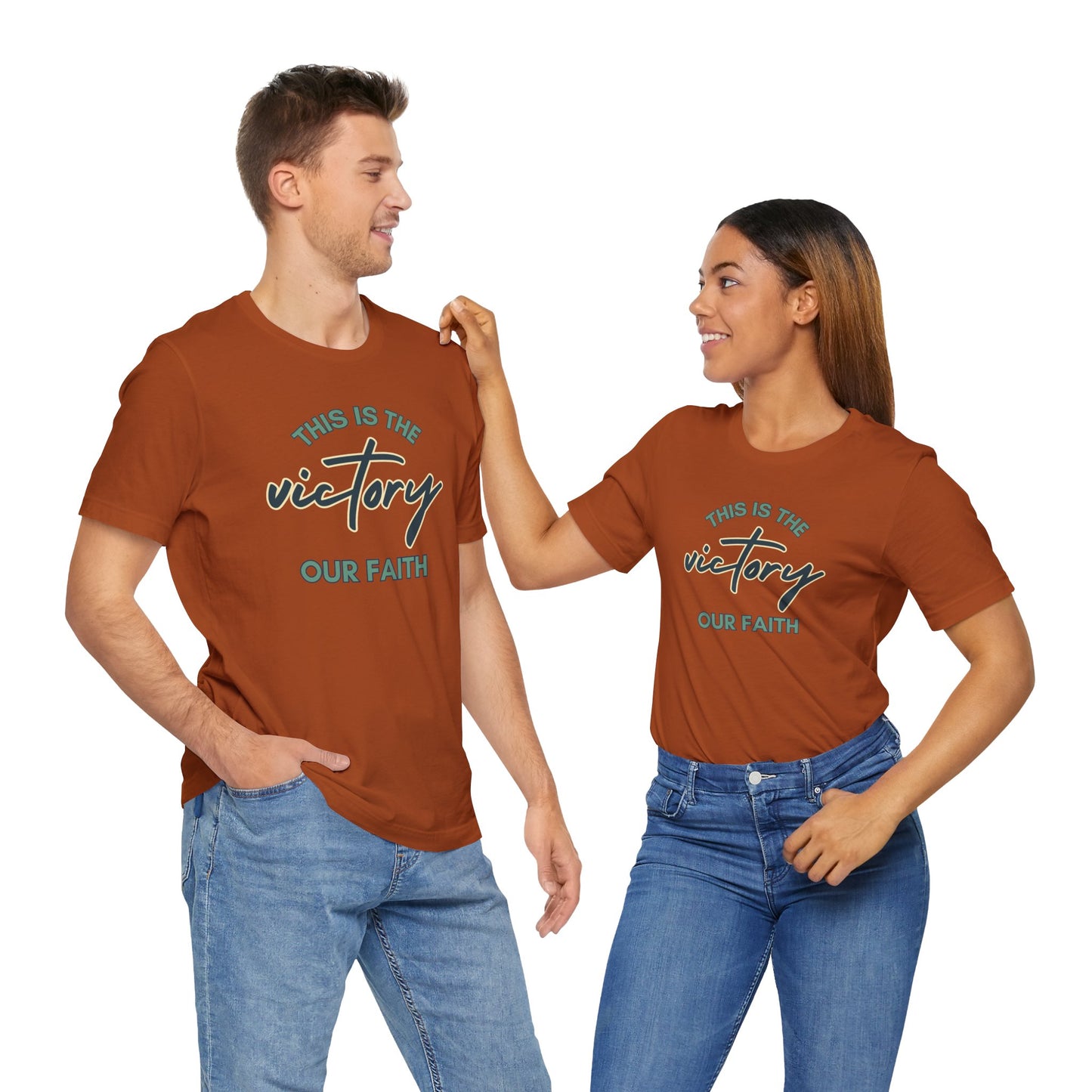 This Is The Victory T-shirt Men And Womens Faith Inspired Tee