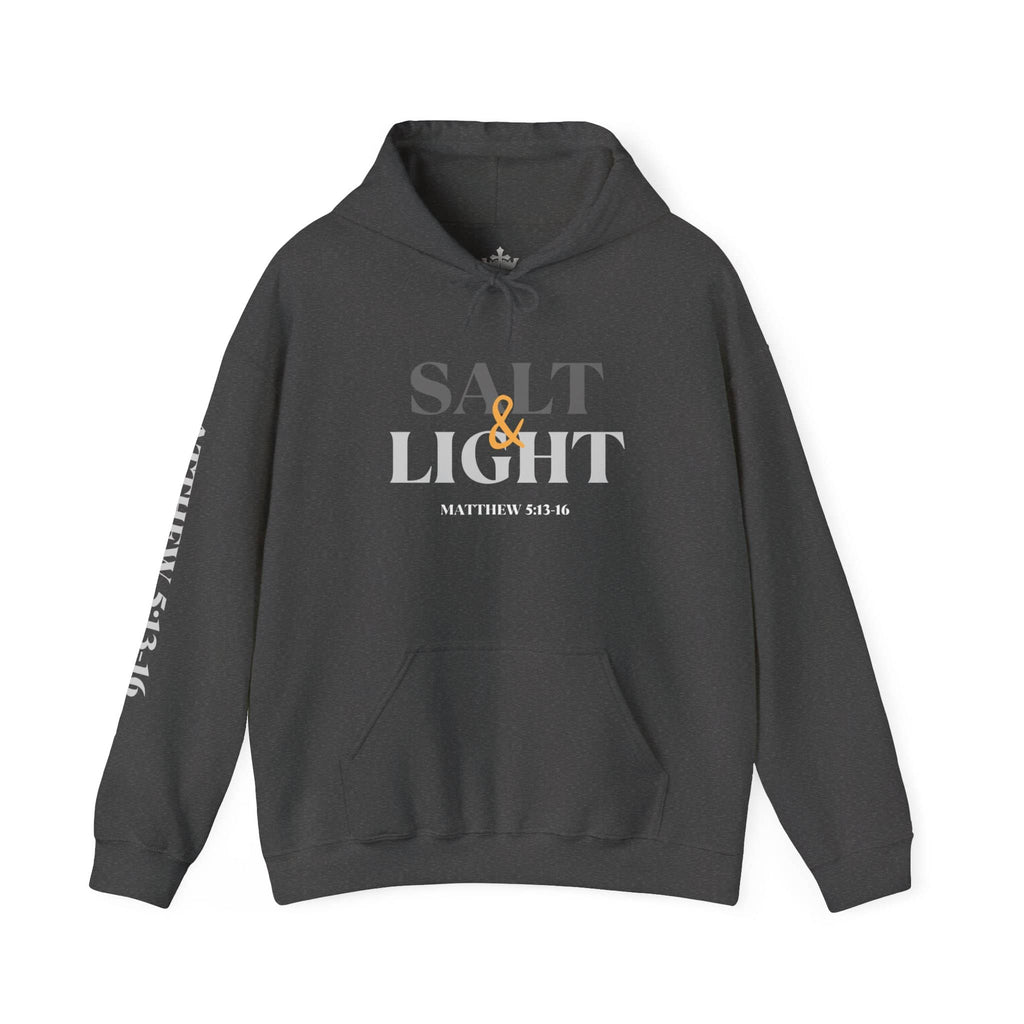 Salt And Light Hoodie-Dark Fabric Design