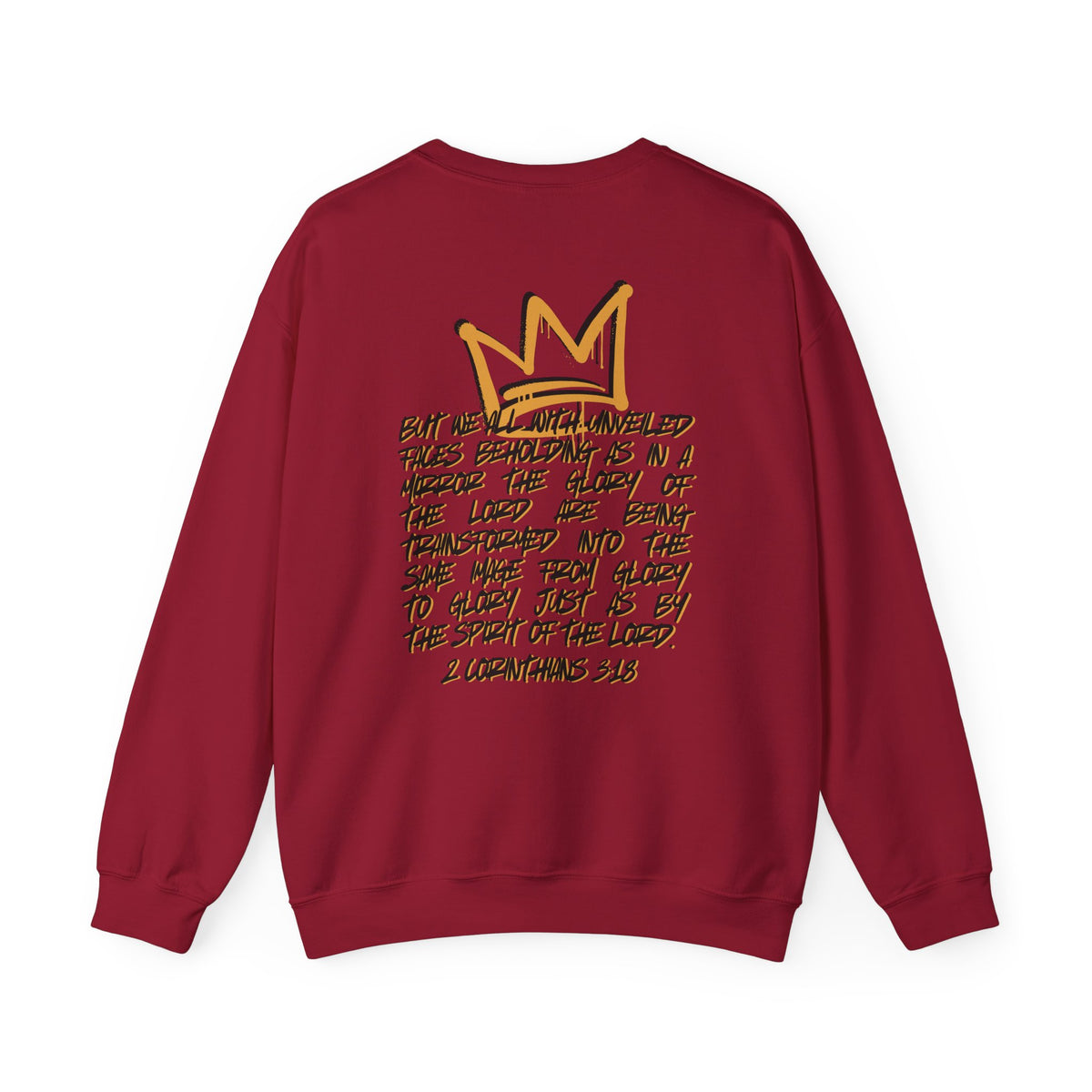 Glory to Glory apparel - 2 Corinthians 3:18 Sweatshirt