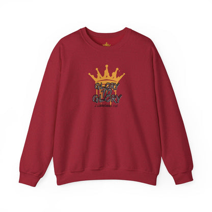 "Glory to Glory" Women's Sweatshirt- 2 Corinthians 3:18