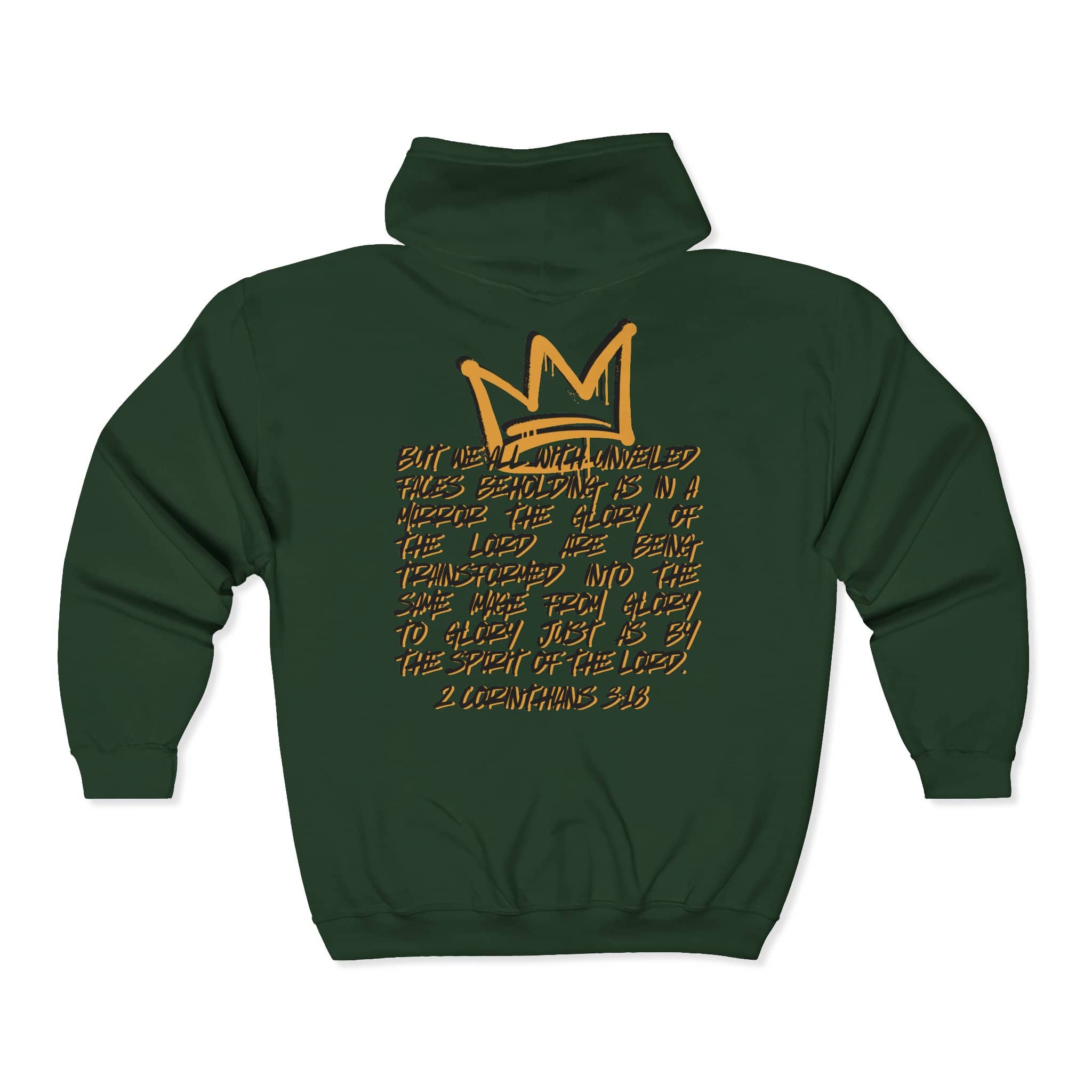 Christian Zip Up Hoodie - Glory to God