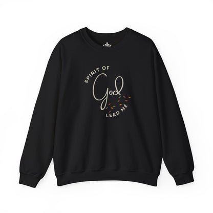 "Spirit Lead Me" (Dark Fabric Design) Women's Sweatshirt
