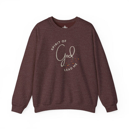 "Spirit Lead Me" (Dark Fabric Design) Women's Sweatshirt