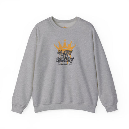 Glory To Glory Inspirational Apparel with 2 Corinthians 3:18