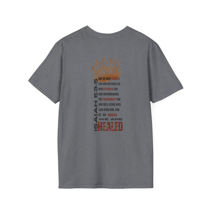 Christ Our Healer - Isaiah 53:5 Men's Apparel