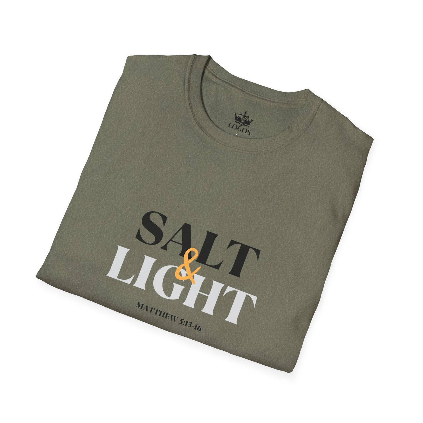 Salt & Light Christian Men's Graphic Shirt By Logos