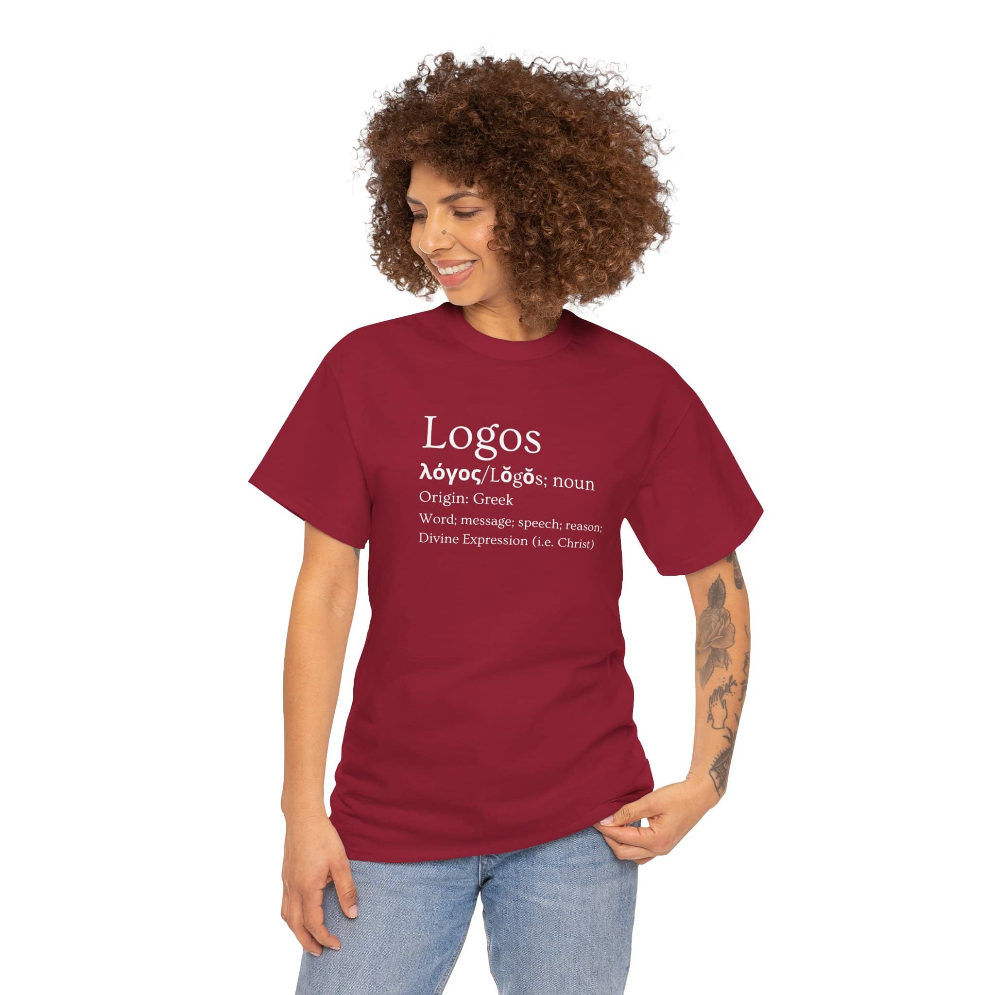 Logos Definition Shirt - Christian Faith Apparel By Logos Co.