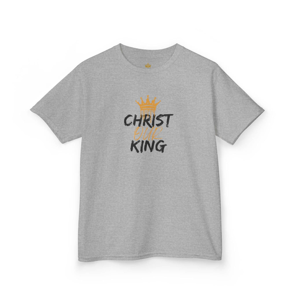 Christ Our KIng - Christian Junior Kids T-Shirt by Logos Co.