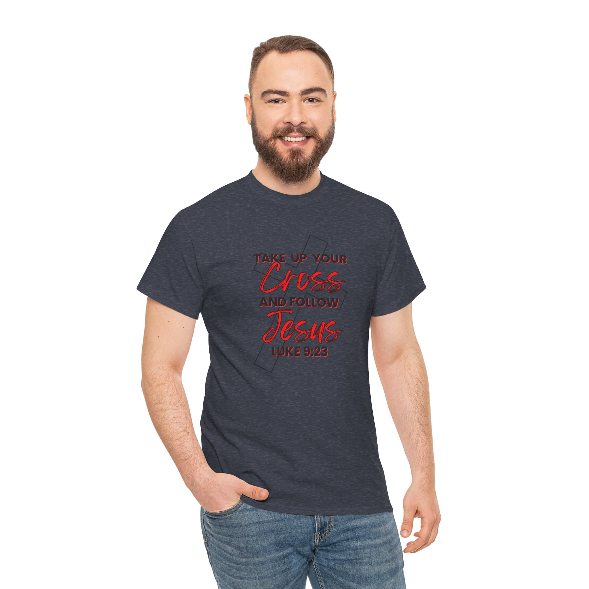 "Take up Your Cross" Heavy Cotton Shirt