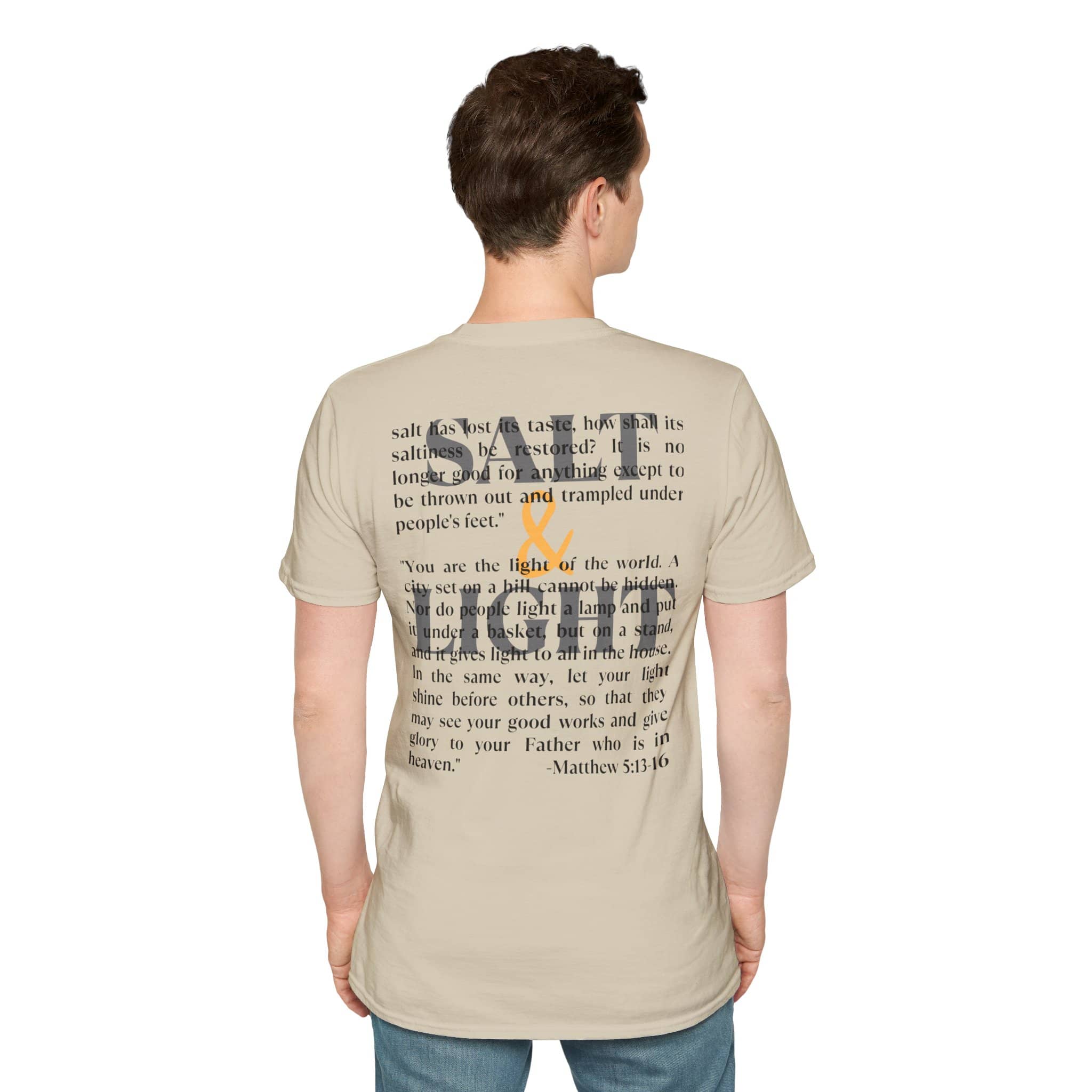 Salt & Light Christian Men's Graphic Shirt By Logos