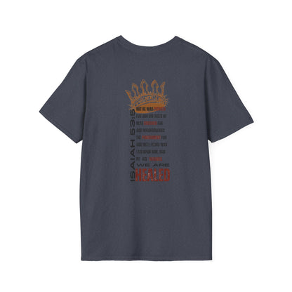 Christ Our Healer - Isaiah 53:5 Men's Apparel