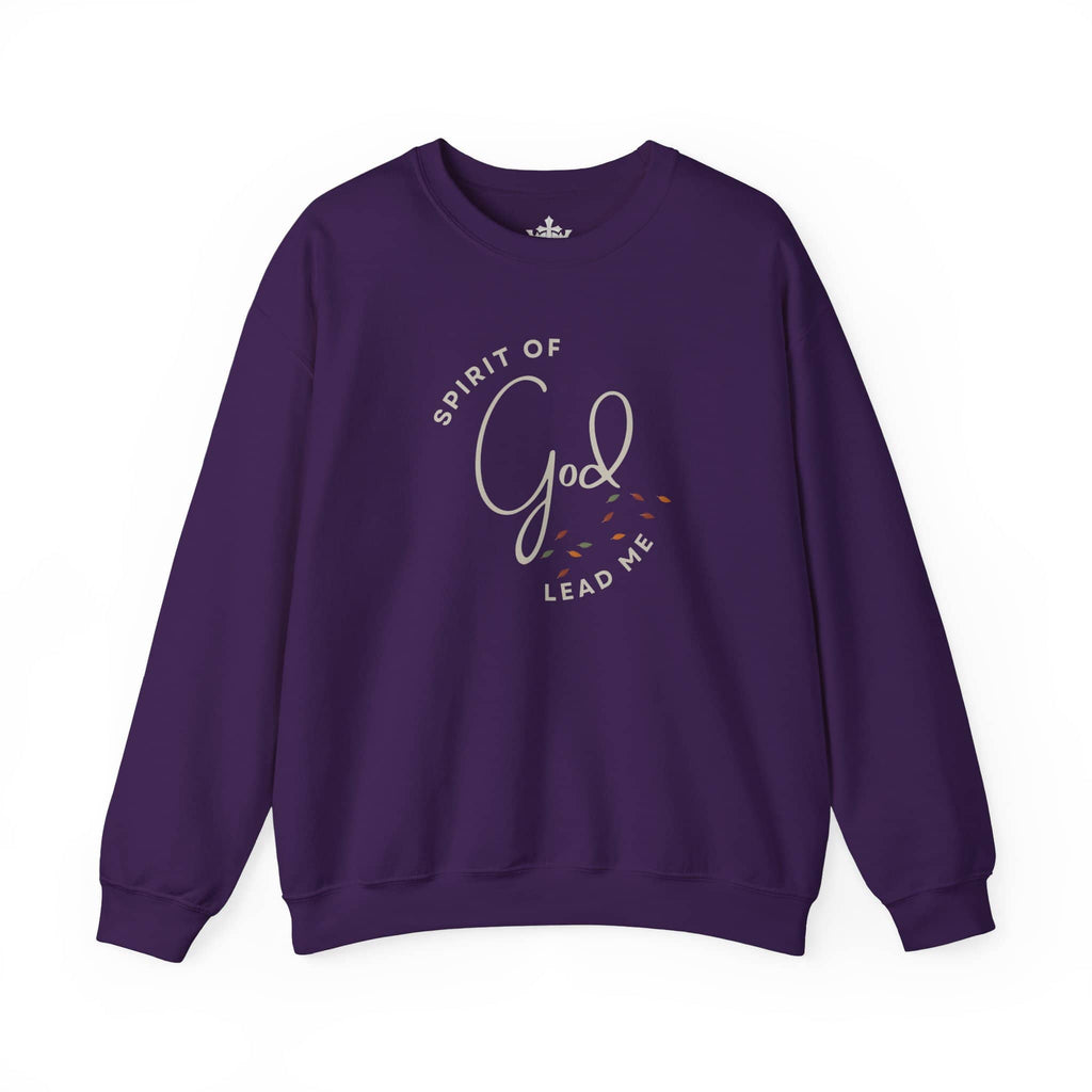 "Spirit Lead Me" Sweatshirt - Dark Fabric Design