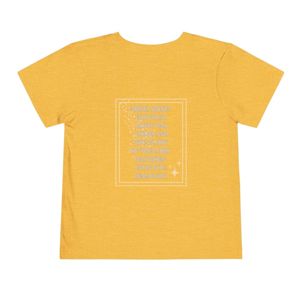 Arise & Shine Toddler Girls Scripture Tee
