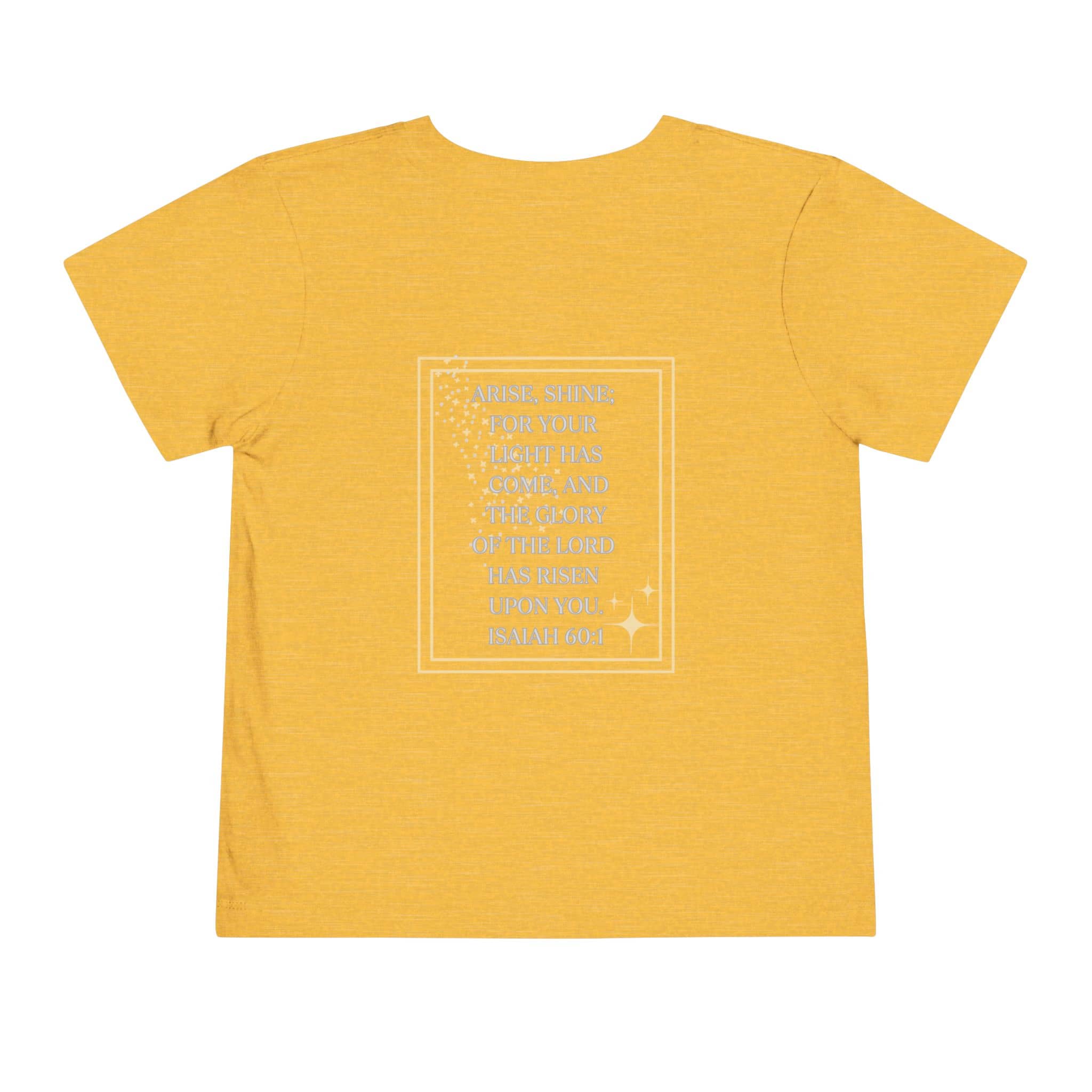 Arise & Shine Toddler Girls Scripture Tee