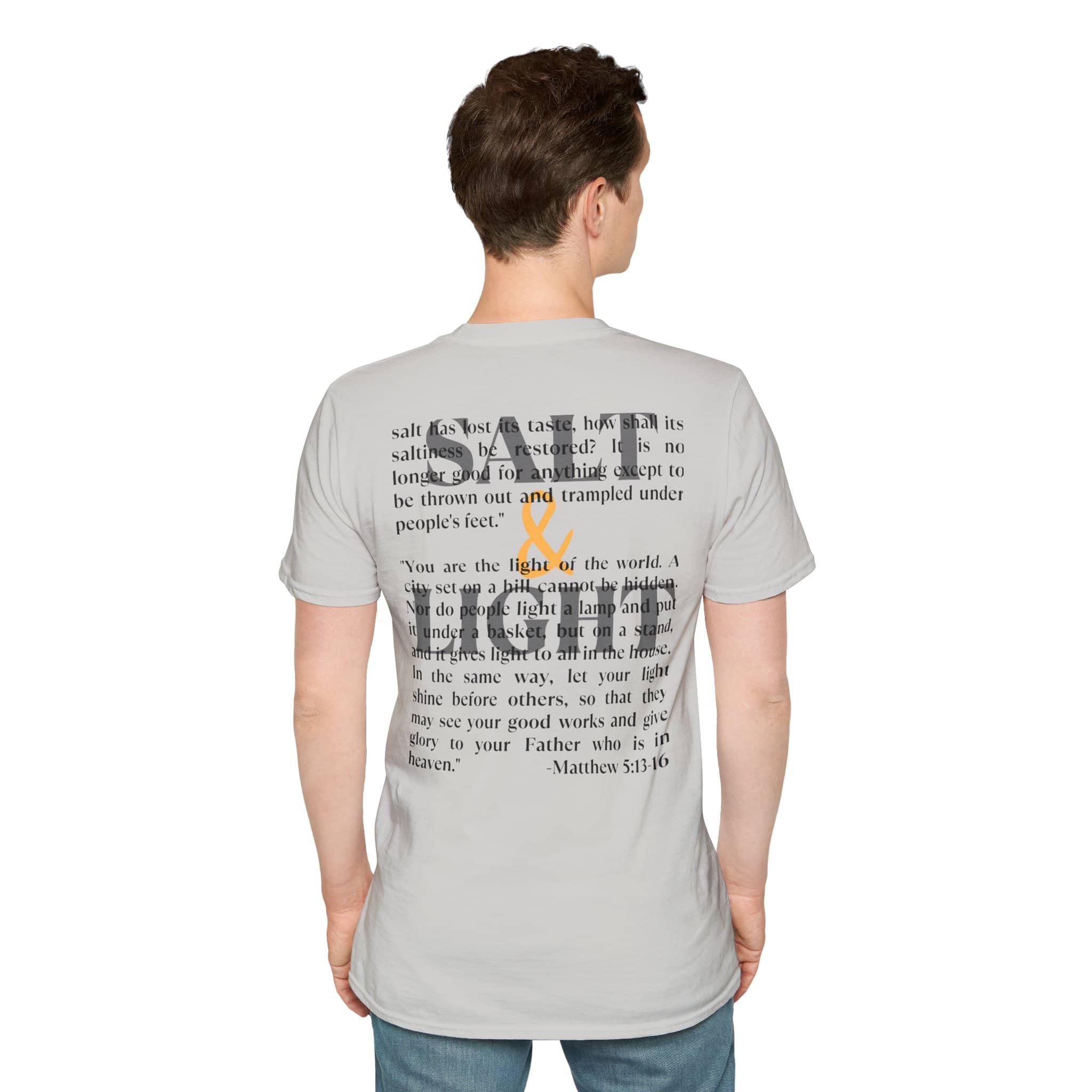 Salt & Light Christian Men's Graphic Shirt By Logos