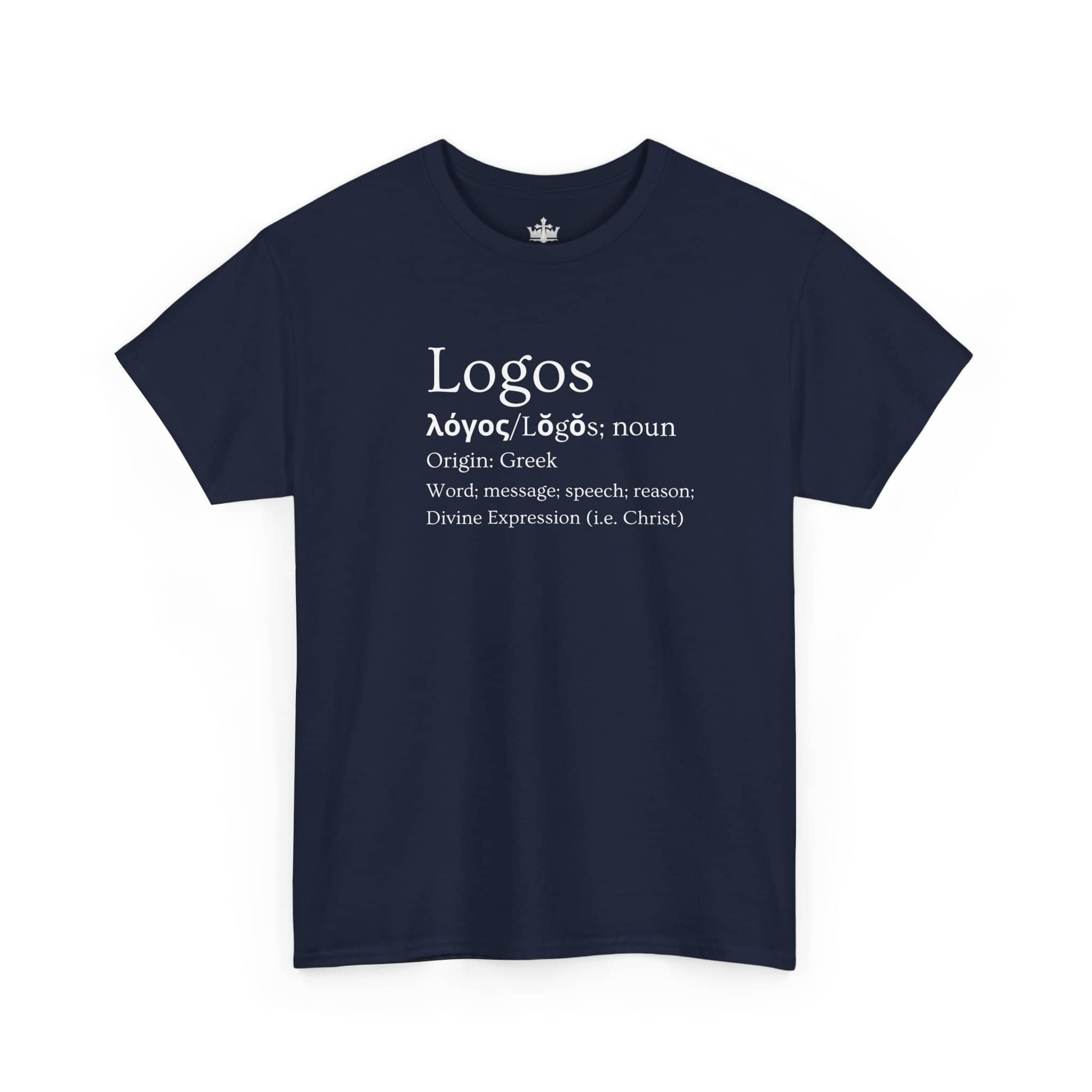 Logos Definition Shirt - Christian Faith Apparel By Logos Co.