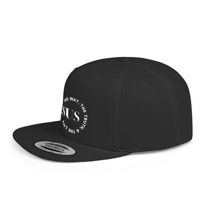 Christian Snapback Hat by Logos - Bold Jesus Design