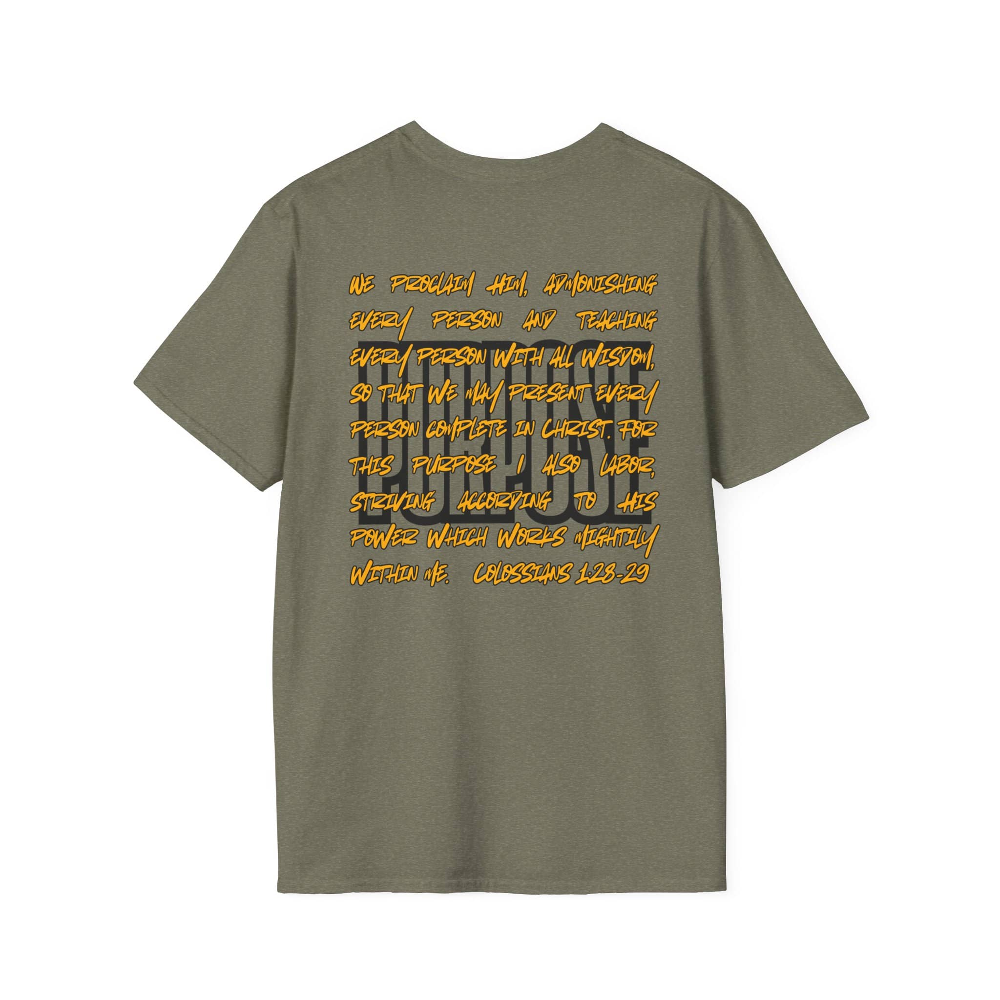 Driven By Purpose Christian Faith Shirt
