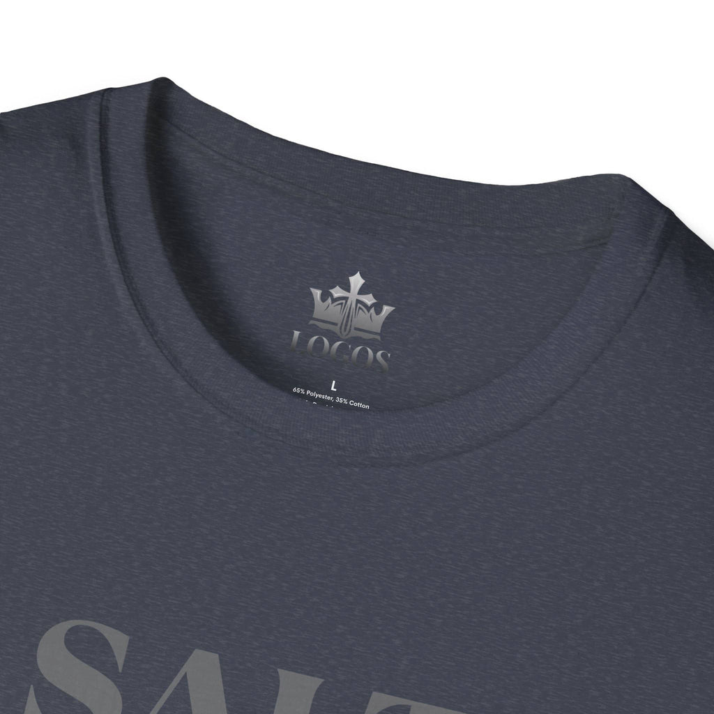 "Salt & Light" Lightweight Christian T-Shirt-Dark Fabric Design