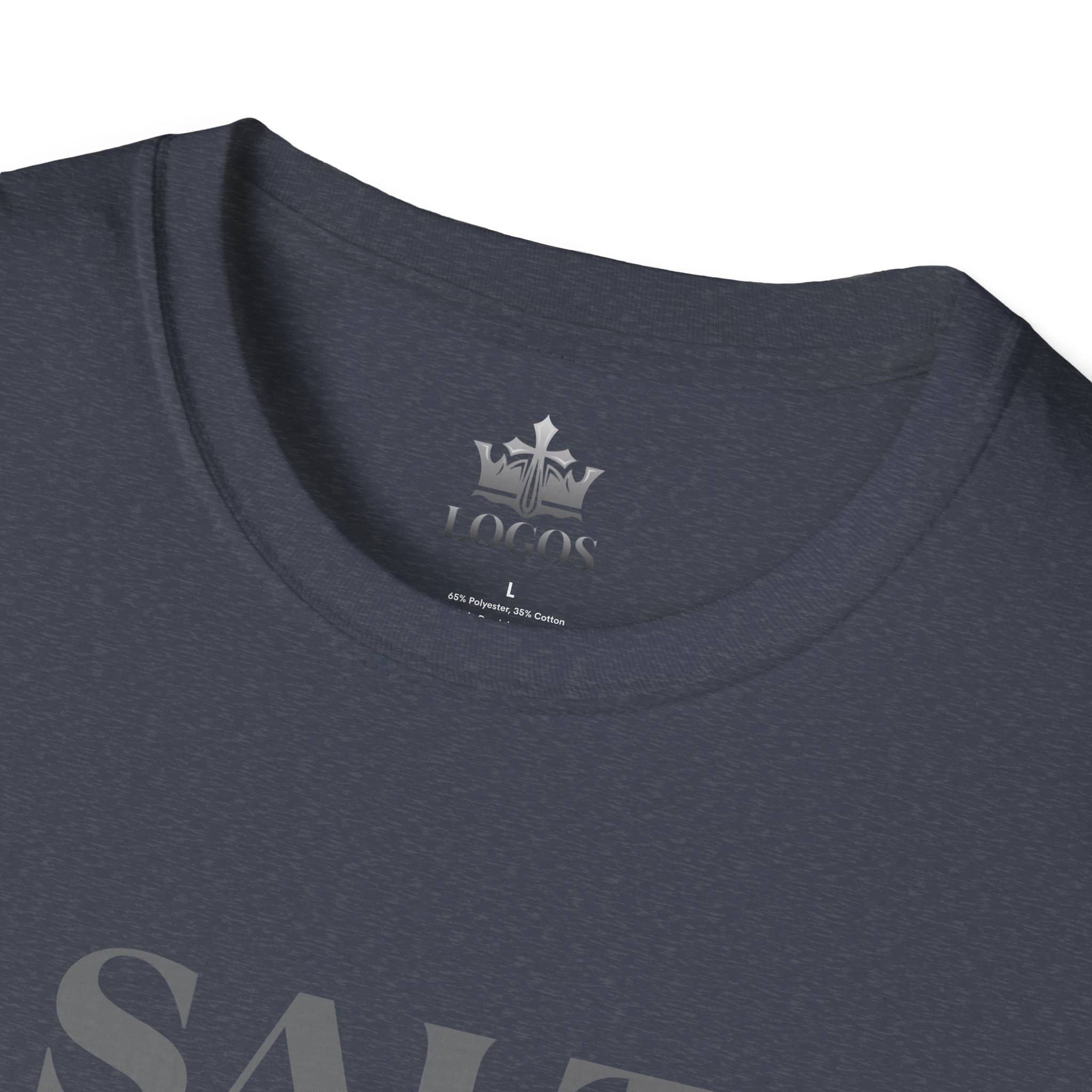 "Salt & Light" Lightweight Christian T-Shirt-Dark Fabric Design