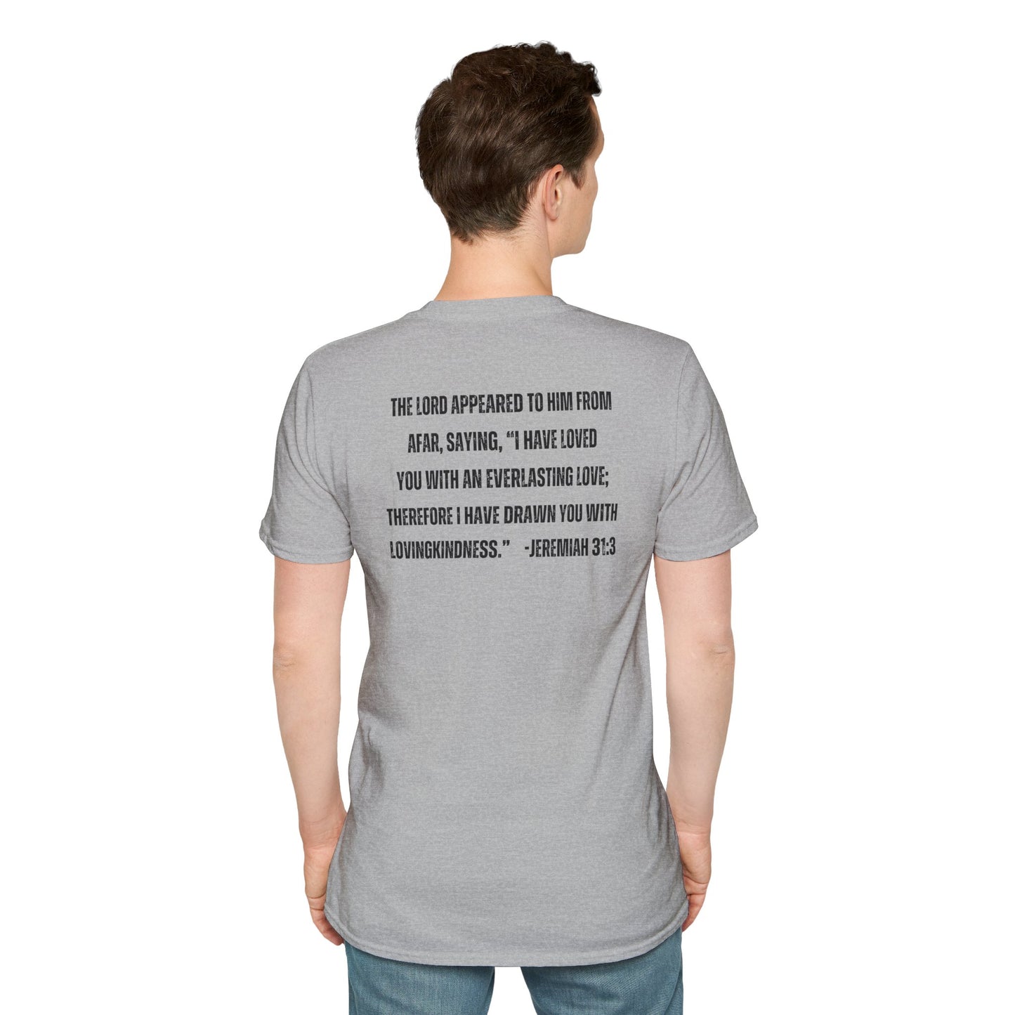 Loved By Jesus Christian Graphic T-Shirt