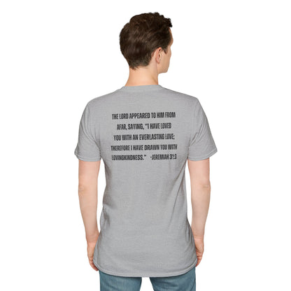 Loved By Jesus Christian Graphic T-Shirt