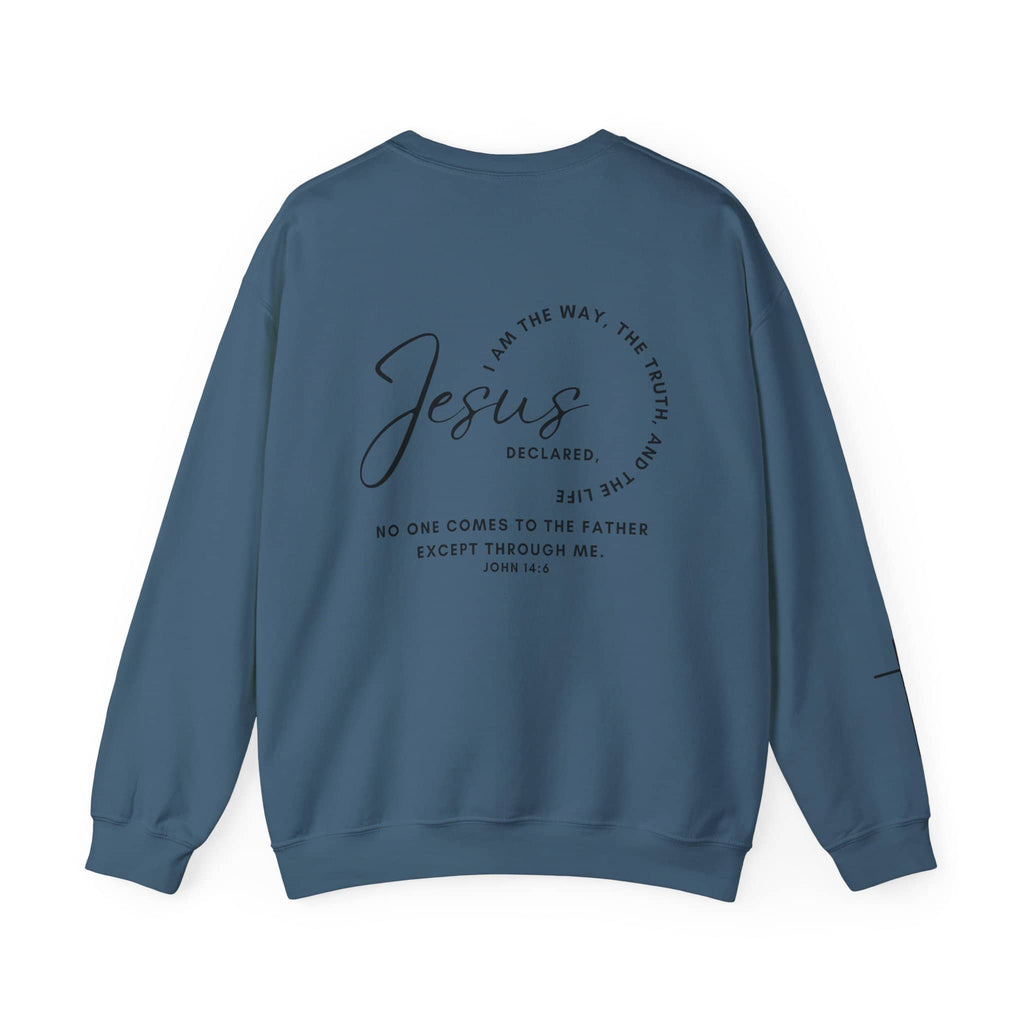 Jesus: The Way, The Truth, The Life Sweatshirt | Logos Co.