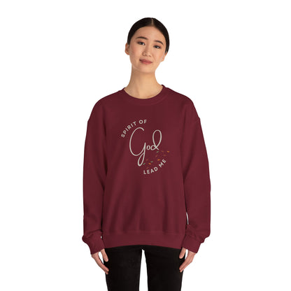 "Spirit Lead Me" (Dark Fabric Design) Women's Sweatshirt