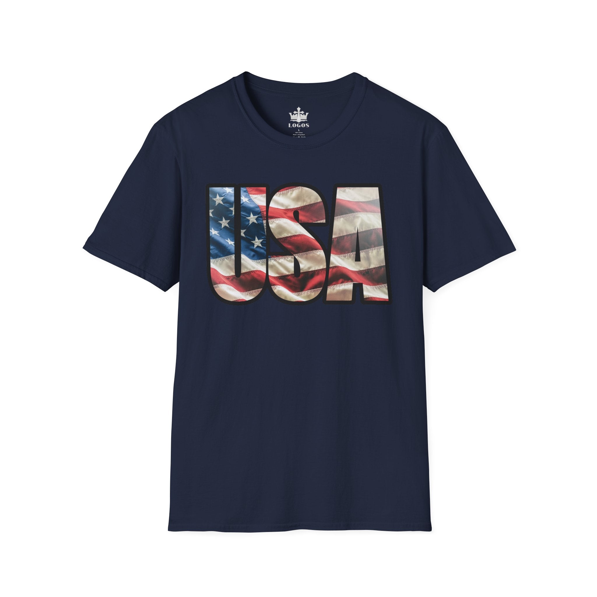 One Nation Under God Patriotic Flag T-Shirt