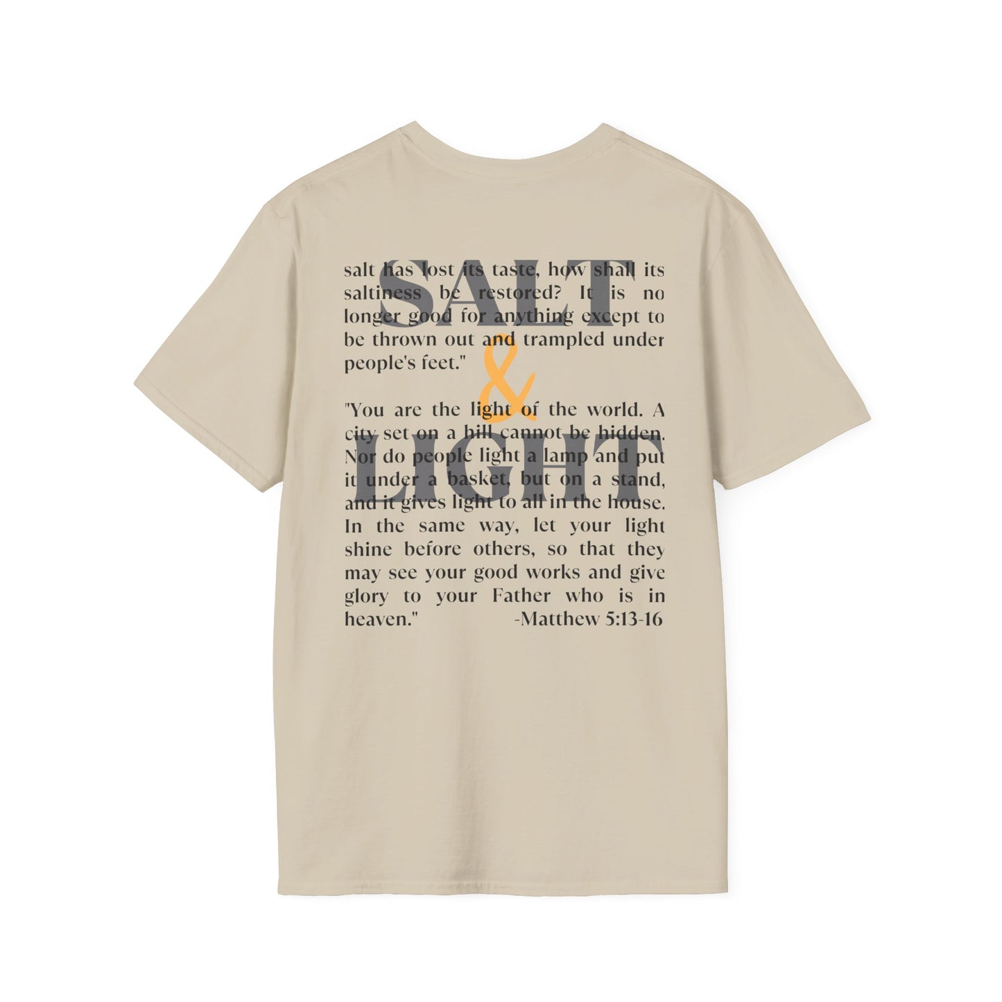 Salt & Light Christian Men's Graphic Shirt By Logos