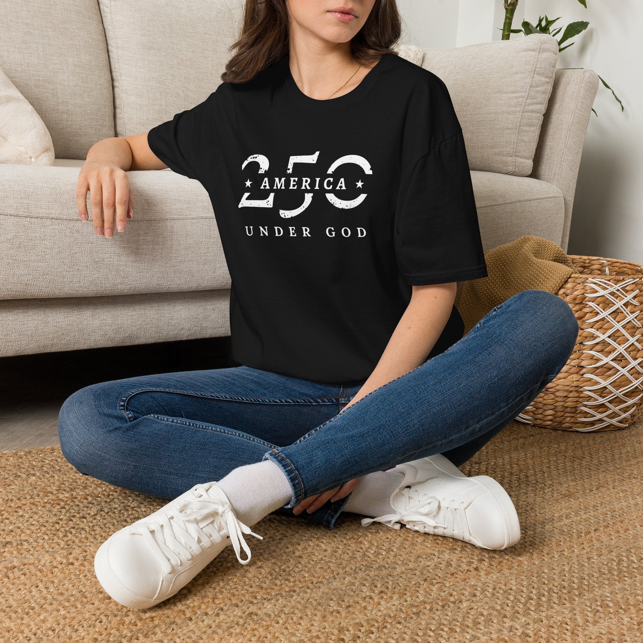 "One Nation Under God" - Patriotic 250th Anniversary T-Shirt